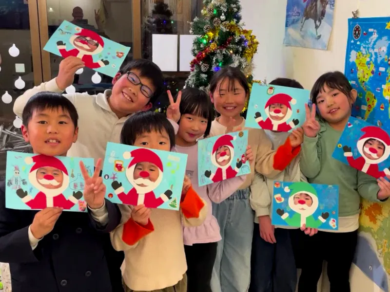クリスマスパーティーの様子