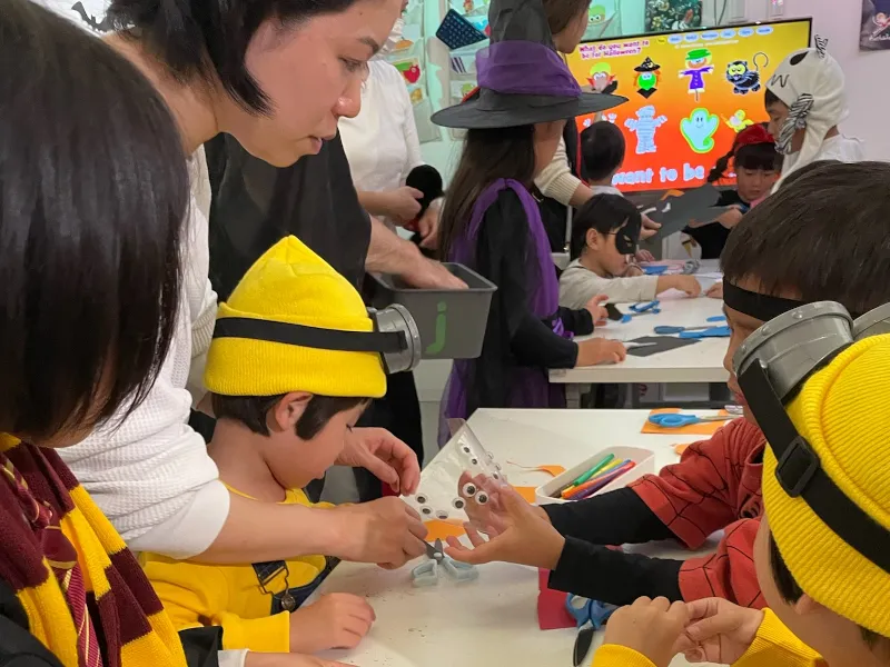 ハロウィンパーティーの様子